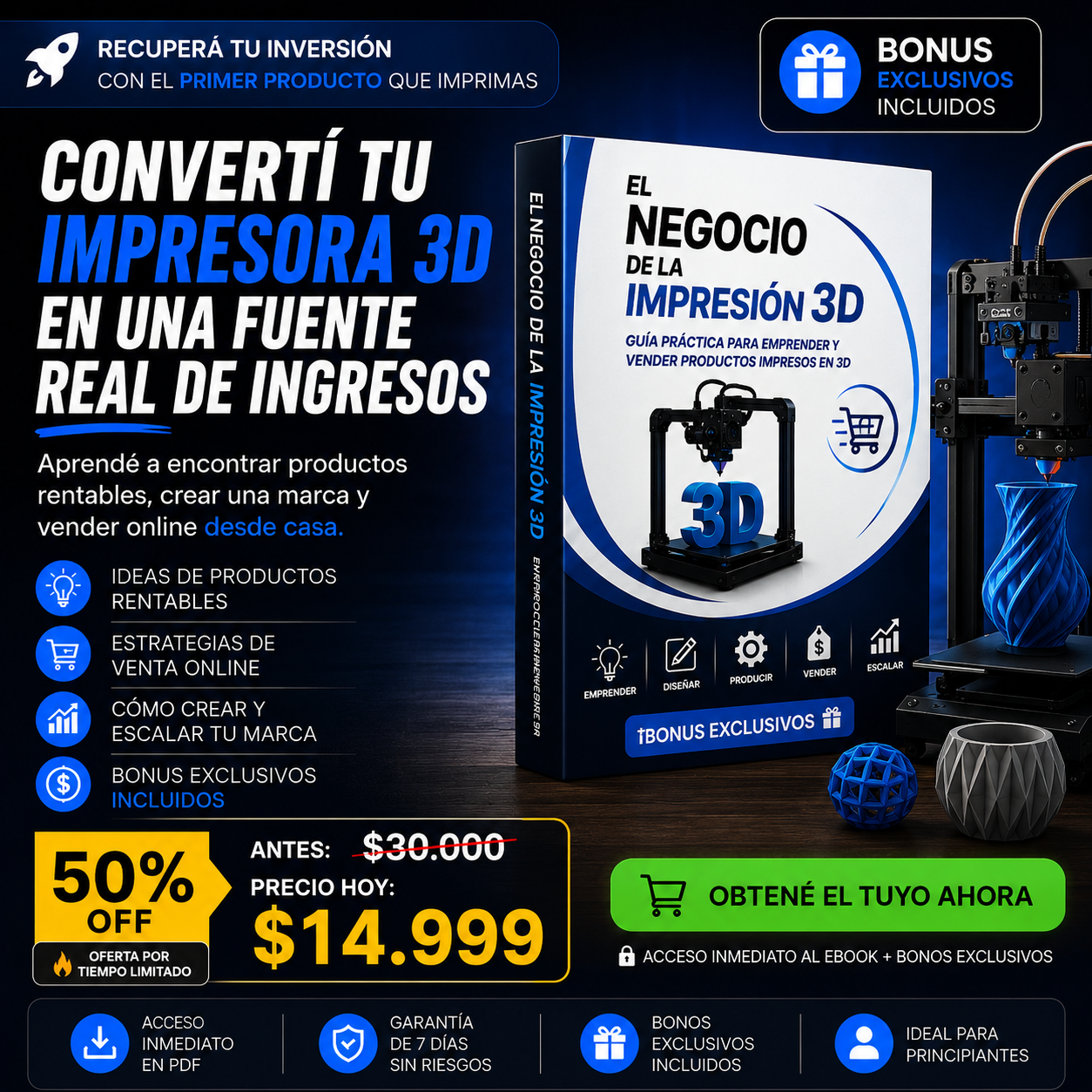 El Negocio de la impresion 3D